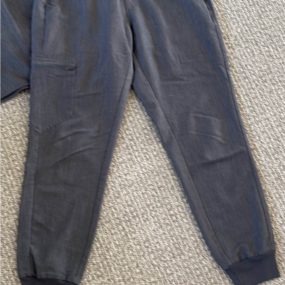 Figs Scrub Set Graphite Grey Rafaela Top XXS JOGGER Pants XS/P - Picture 3 of 8